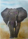 Jumbo In The Jungle (ART-8183-104217) - Handpainted Art Painting - 10in X 14in