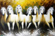 Sacred Stallions: Revered Equines From The Vedic Scriptures (PRT-15697-104290) - Canvas Art Print - 60in X 40in