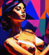 Modern Woman 25 (PRT-8991-104569) - Canvas Art Print - 53in X 60in