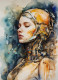 Cyborg 4 (PRT-8991-104721) - Canvas Art Print - 43in X 60in