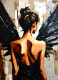 Angel Wings (PRT-8991-104565) - Canvas Art Print - 43in X 60in