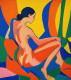 Modern Woman 15 (PRT-8991-104551) - Canvas Art Print - 53in X 60in