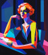 Modern Woman 59 (PRT-8991-104908) - Canvas Art Print - 53in X 60in