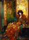 Home Fashion (PRT-8991-104897) - Canvas Art Print - 43in X 60in