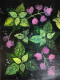 Morning Dewdrops (ART-16062-104991) - Handpainted Art Painting - 12in X 16in