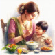 Mother's Love 2 (PRT-8991-105135) - Canvas Art Print - 60in X 60in