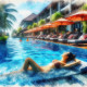 Resort 2 (PRT-8991-105221) - Canvas Art Print - 60in X 60in