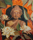 Buddha (PRT-7901-105524) - Canvas Art Print - 10in X 12in