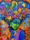 LOVE SAGA 2 (ART-82-105717) - Handpainted Art Painting - 36in X 48in