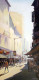 Early Morning City Lane (ART-1232-105760) - Handpainted Art Painting - 22in X 30in