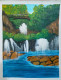 Forest With Greenery (ART-15368-105771) - Handpainted Art Painting - 16in X 20in