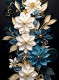 Floral Design 2 (PRT-5620-106066) - Canvas Art Print - 31in X 42in