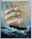 Kashti Series (ART-8916-106147) - Handpainted Art Painting - 10in X 12in
