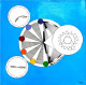 Throat Chakra (ART-16237-106226) - Handpainted Art Painting - 22in X 22in
