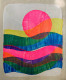 Sunlit Rhythms (ART-16081-106257) - Handpainted Art Painting - 11in X 13in