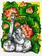 GANPATI (ART-16281-106381) - Handpainted Art Painting - 12in X 16in