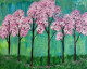 Blossom (ART-782-106468) - Handpainted Art Painting - 30in X 24in