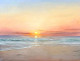 The Beach (ART-16307-106455) - Handpainted Art Painting - 36in X 24in