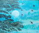 Birds In Blue Sky (PRT-16330-106519) - Canvas Art Print - 24in X 20in