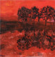 Lake Side (ART-16304-106642) - Handpainted Art Painting - 18in X 18in