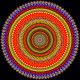 Mystic Mandala - Digital Madala Art (PRT-16330-106725) - Canvas Art Print - 36in X 36in