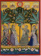 Gopis Pichwai Painting (ART-7555-106831) - Handpainted Art Painting - 48in X 36in