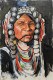 Akha Old Woman (PRT-7901-106907) - Canvas Art Print - 16in X 24in
