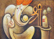 Ganesha Painting (ART-3319-106943) - Handpainted Art Painting - 24in X 18in