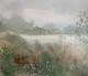 Flora 3 (PRT-8841-107242) - Canvas Art Print - 24in X 21in