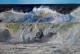 Waves Of Climax (ART-5868-107338) - Handpainted Art Painting - 34in X 23in