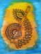 Krishna Flute Mandala (ART-16430-107459) - Handpainted Art Painting - 11in X 14in
