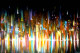 Magic Of City Lights (ART-1232-107509) - Handpainted Art Painting - 26in X 17in