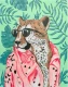 It's A Cheet Ah Day | Purr Fectly Normal (PRT-16516-107664) - Canvas Art Print - 14in X 18in