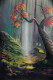 Wooden Wonder (Version 3) (ART-5868-107872) - Handpainted Art Painting - 24in X 35in