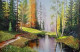 Horizon Of Paradise (ART-5868-107886) - Handpainted Art Painting - 50in X 35in