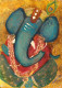 Avighna (ART-8079-108160) - Handpainted Art Painting - 12in X 16in
