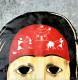 Varli Face (ART-1038-108260) - Handpainted Art Painting - 24in X 24in