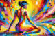 Bold Expressive And Fluid (PRT-15697-108461) - Canvas Art Print - 60in X 40in