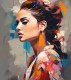 Quiet Strength (ART-16564-108462) - Handpainted Art Painting - 20in X 24in