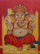 Ganapati (ART-16689-108552) - Handpainted Art Painting - 18in X 24in