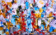 Cityscape (ART-8435-108631) - Handpainted Art Painting - 35in X 23in