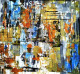 Untitled (ART-8435-108635) - Handpainted Art Painting - 25in X 21in