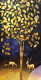 Tree Painting (ART-6706-108715) - Handpainted Art Painting - 24in X 48in