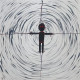 Bound In The Vortex (ART-16613-108485) - Handpainted Art Painting - 12in X 12in