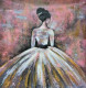 Figure Painting (ART-6706-108707) - Handpainted Art Painting - 36in X 36in