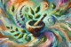 The Alchemy Of Healing And Vitality (PRT-15697-108736) - Canvas Art Print - 42in X 28in