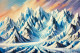 Iceland’s Glaciers Beneath A Dreamy Arctic Sky (PRT-15697-108756) - Canvas Art Print - 42in X 28in