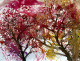 Vibrant Foliage (PRT-8841-108834) - Canvas Art Print - 24in X 18in
