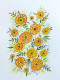 Florals - 3 (ART-16758-108901) - Handpainted Art Painting - 11in X 16in