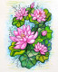 Florals - 7 (ART-16758-108905) - Handpainted Art Painting - 11in X 16in